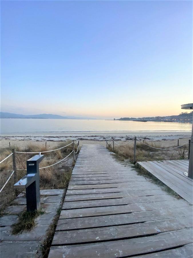 Pura Playa - Cangas Do Morrazo - Primera Linea De Playa - Rias Baixas - Galicia Exteriör bild