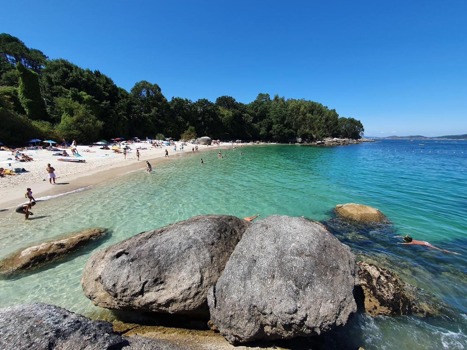Pura Playa - Cangas Do Morrazo - Primera Linea De Playa - Rias Baixas - Galicia Exteriör bild